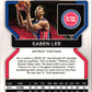 2021 Panini Prizm Saben Lee