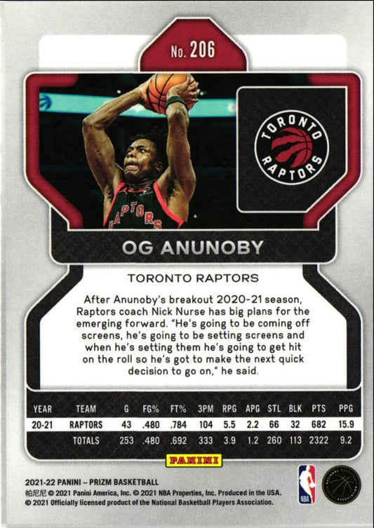 2021 Panini Prizm OG Anunoby