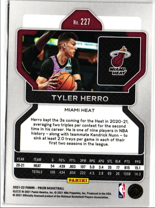 2021 Panini Prizm Tyler Herro