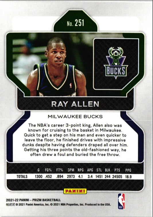 2021 Panini Prizm Ray Allen