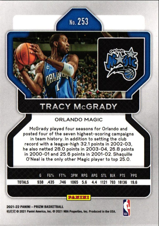 2021 Panini Prizm Tracy McGrady