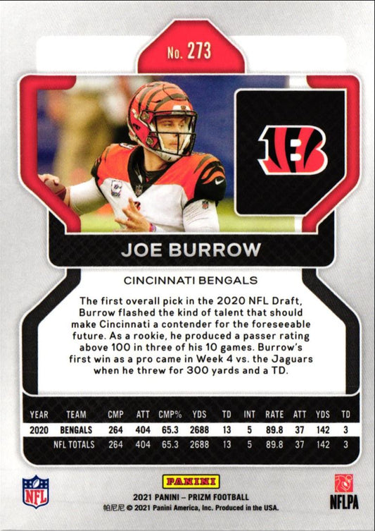 2021 Panini Prizm Joe Burrow