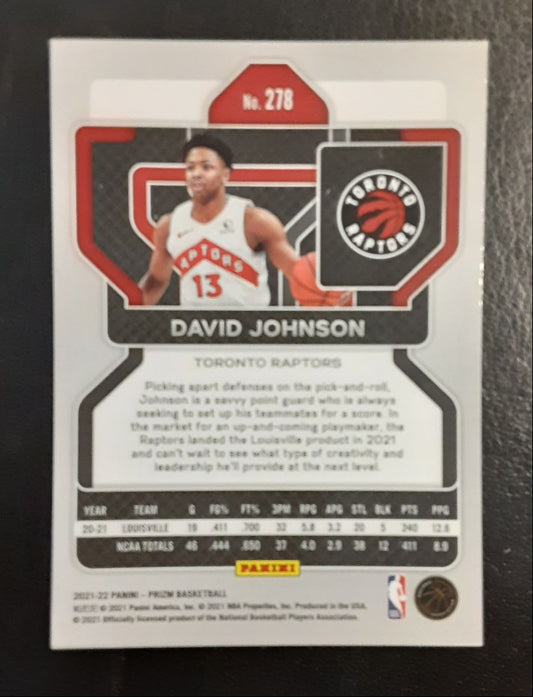 2021 Panini Prizm David Johnson