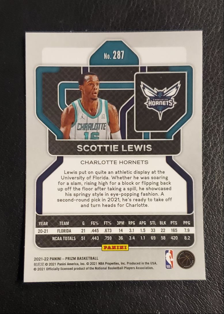 2021 Panini Prizm Scottie Lewis