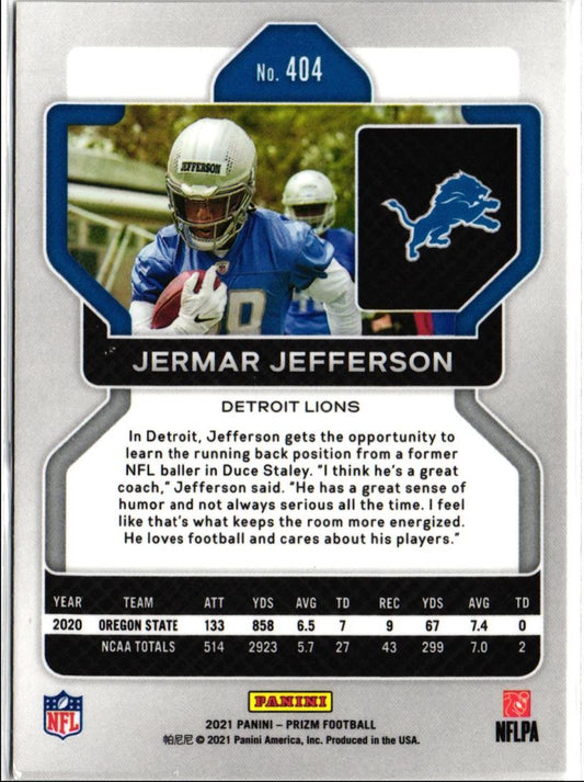 2021 Panini Prizm Jermar Jefferson