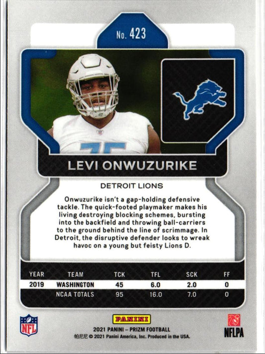 2021 Panini Prizm Levi Onwuzurike