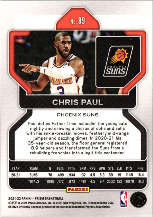 2021 Panini Prizm Chris Paul