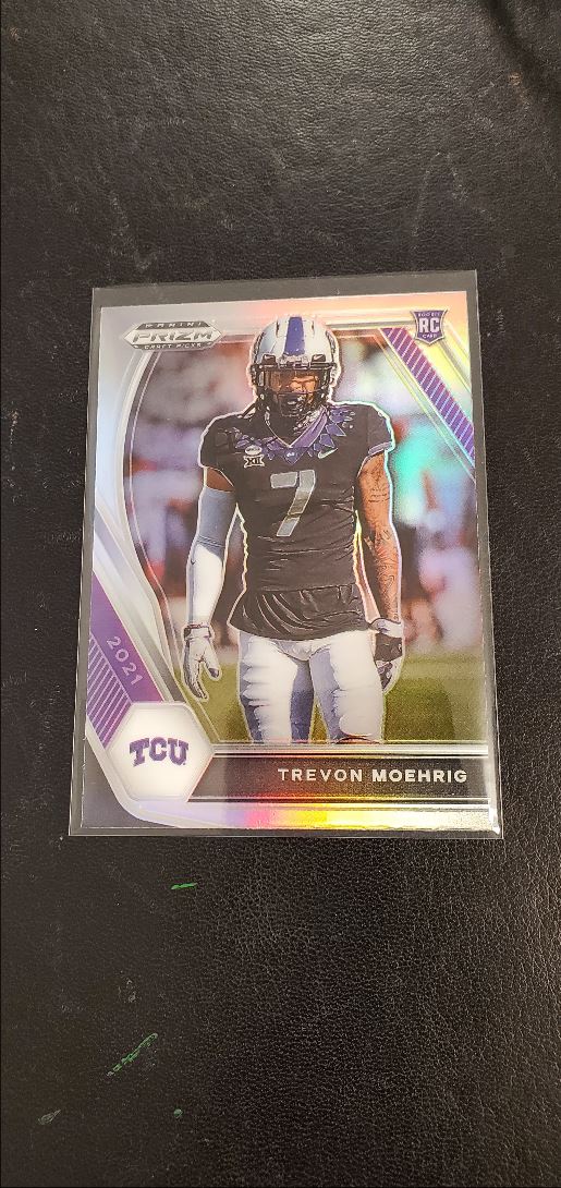 2021 Panini Prizm Collegiate Draft Silver Prizm Trevon Moehrig