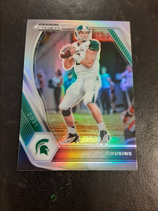 2021 Panini Prizm Collegiate Draft Silver Prizm Kirk Cousins