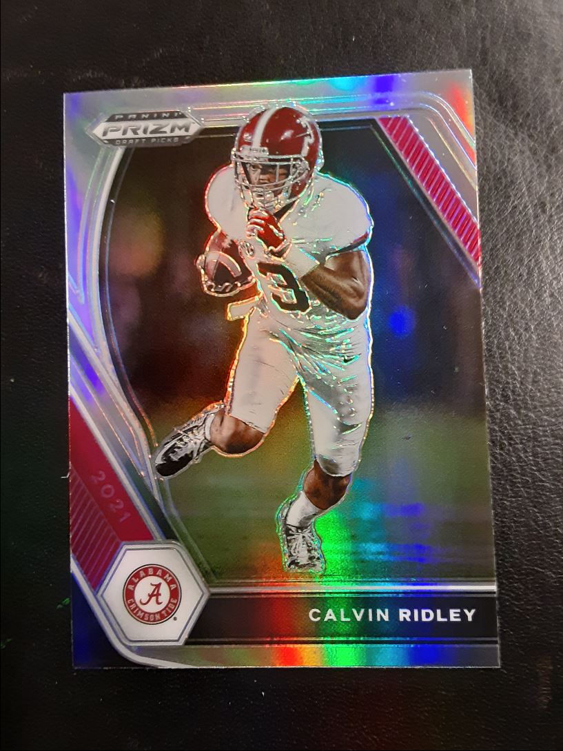 2021 Panini Prizm Collegiate Draft Silver Prizm Calvin Ridley