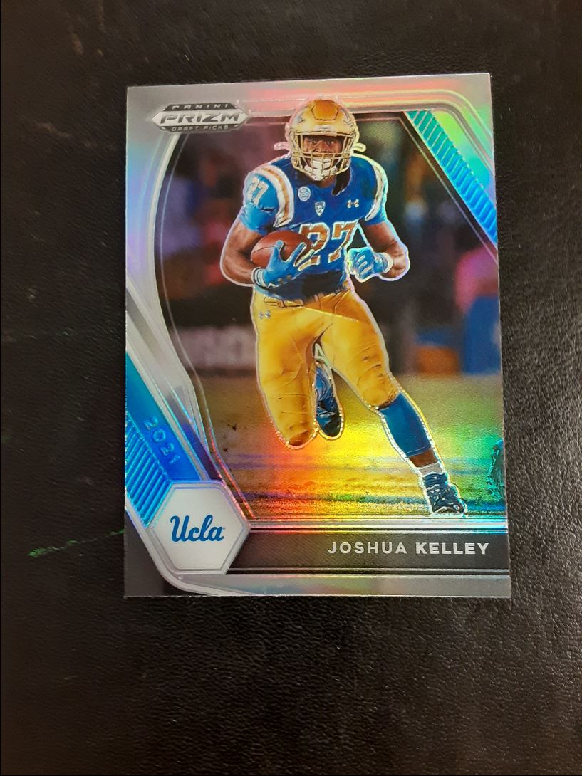 2021 Panini Prizm Collegiate Draft Silver Prizm Joshua Kelley