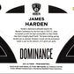 2021 Panini Prizm Dominance James Harden