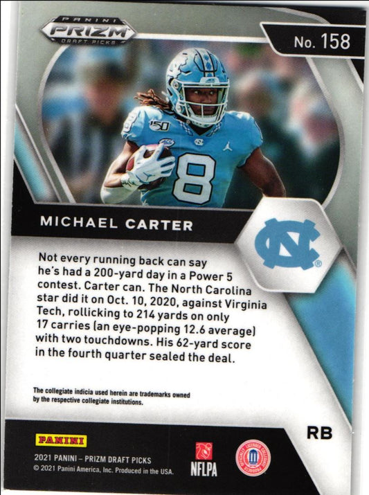 2021 Panini Prizm Draft Picks Michael Carter