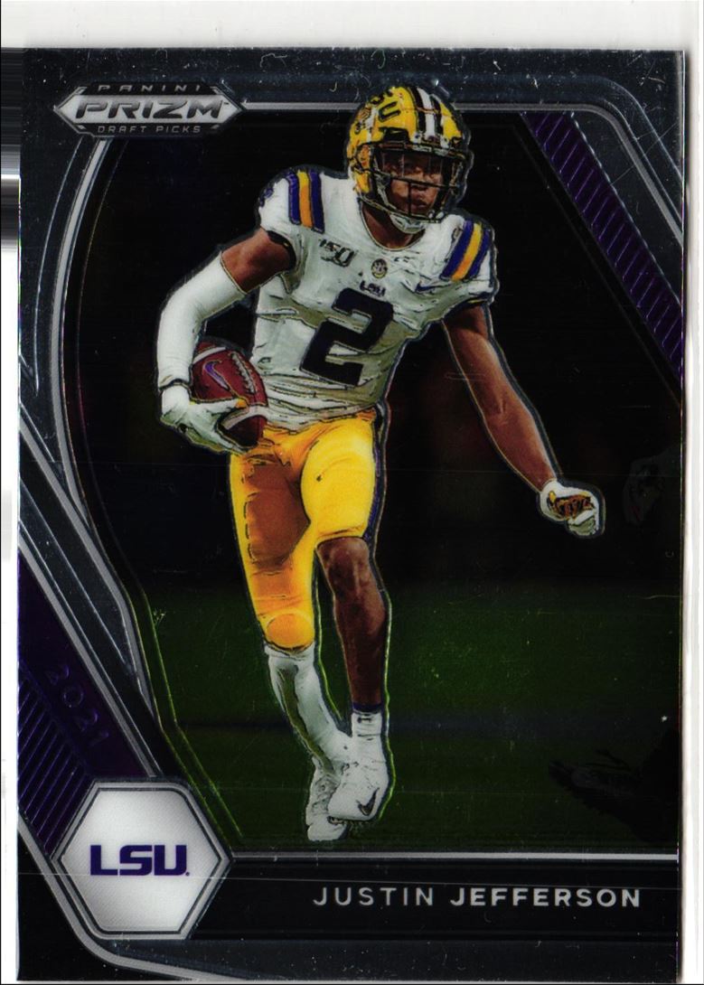 2021 Panini Prizm Draft Picks Justin Jefferson