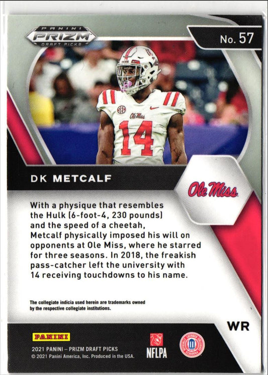 2021 Panini Prizm Draft Picks DK Metcalf