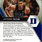 2021 Panini Prizm Draft Picks Jayson Tatum