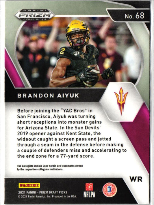 2021 Panini Prizm Draft Picks Brandon Aiyuk