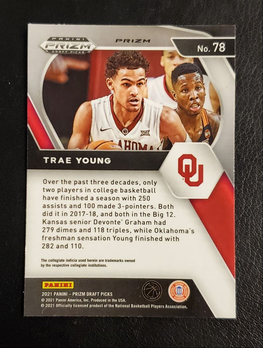 2021 Panini Prizm Draft Picks Trae Young