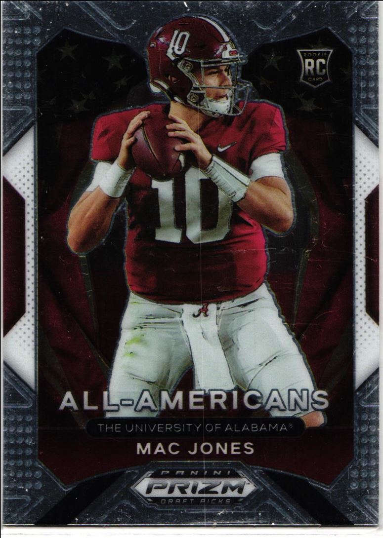 2021 Panini Prizm Draft Picks All-American Mac Jones