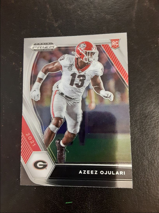 2021 Panini Prizm Draft Picks Collegiate Azeez Ojulari