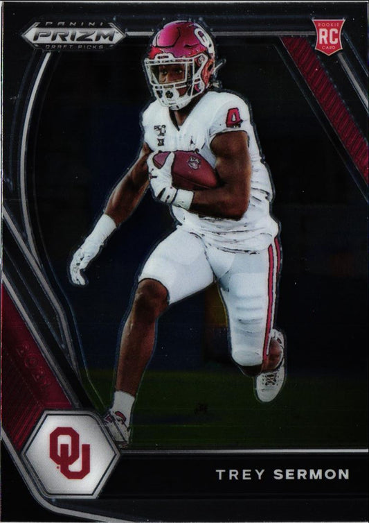 2021 Panini Prizm Draft Picks Collegiate Trey Sermon