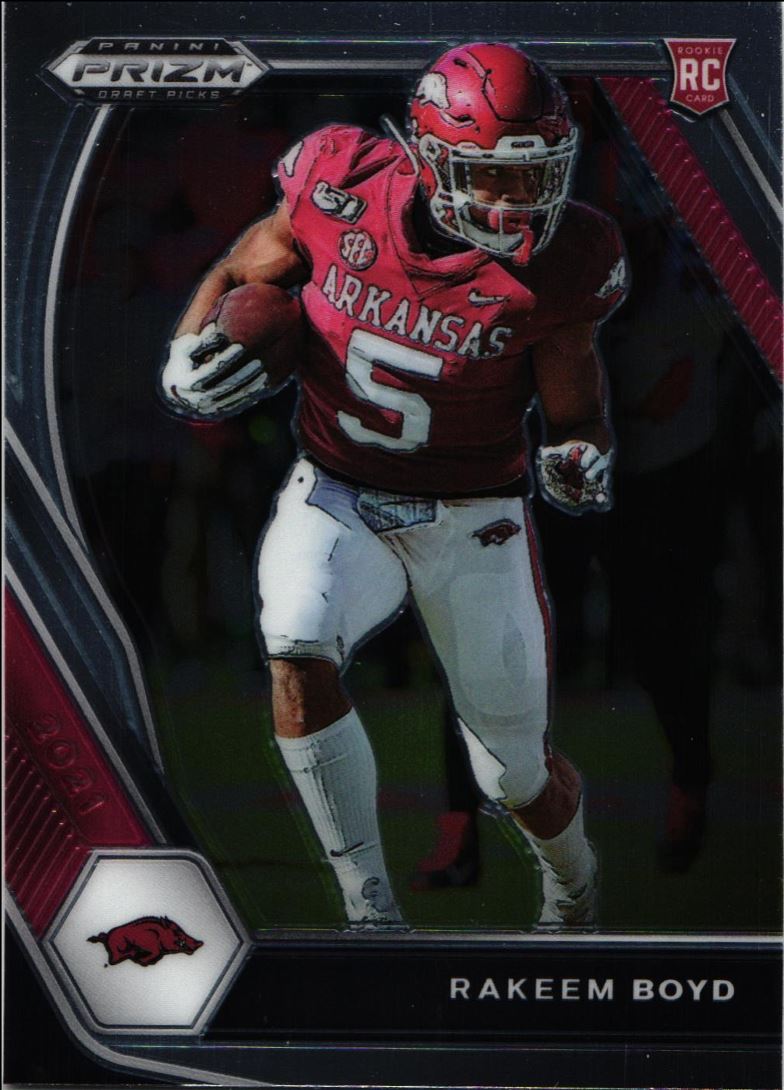 2021 Panini Prizm Draft Picks Collegiate Rakeem Boyd