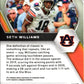 2021 Panini Prizm Draft Picks Collegiate Seth Williams