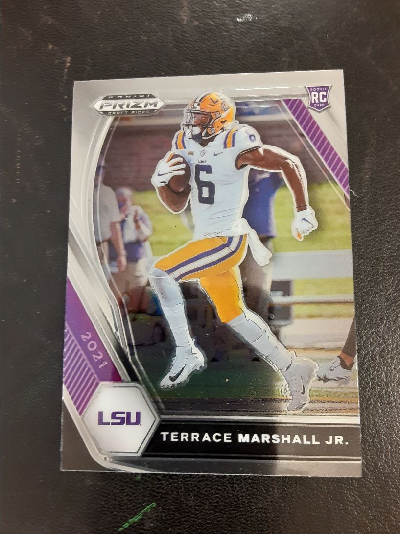 2021 Panini Prizm Draft Picks Collegiate Terrace Marshall Jr.