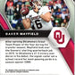 2021 Panini Prizm Draft Picks Collegiate Baker Mayfield