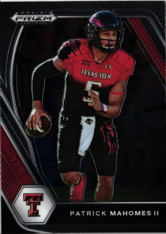 2021 Panini Prizm Draft Picks Collegiate Patrick Mahomes II