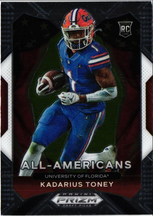 2021 Panini Prizm Draft Picks Collegiate All-Americans Kadarius Toney