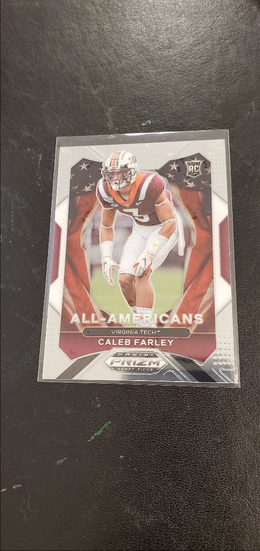 2021 Panini Prizm Draft Picks Collegiate All-Americans Caleb Farley