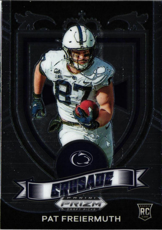 2021 Panini Prizm Draft Picks Collegiate Crusade Pat Freiermuth