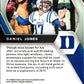 2021 Panini Prizm Draft Picks Collegiate Orange Ice Daniel Jones