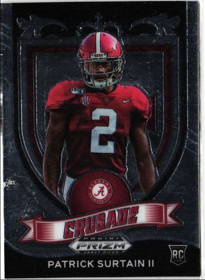 2021 Panini Prizm Draft Picks Crusade Patrick Surtain II