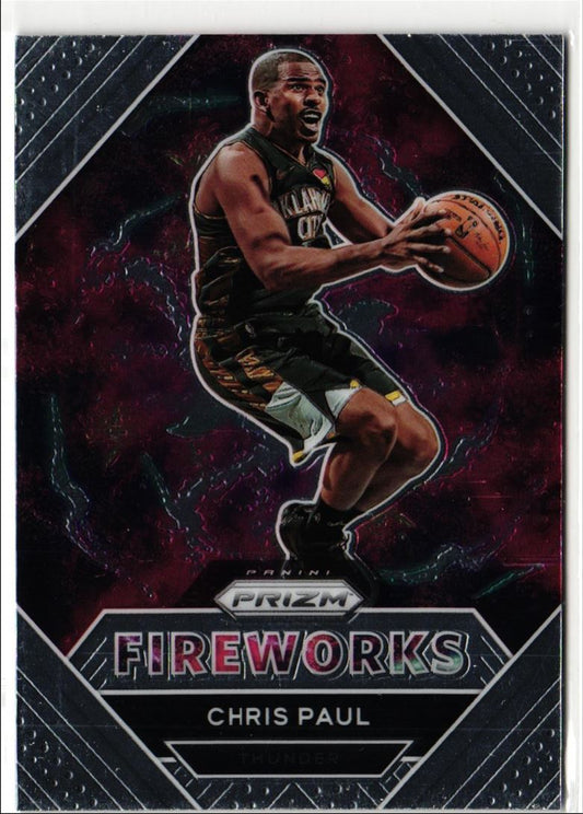 2021 Panini Prizm Fireworks Chris Paul