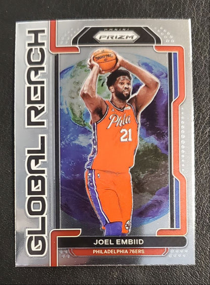 2021 Panini Prizm Global Reach Joel Embiid