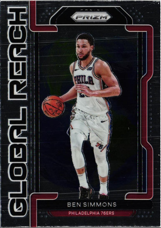 2021 Panini Prizm Global Reach Ben Simmons