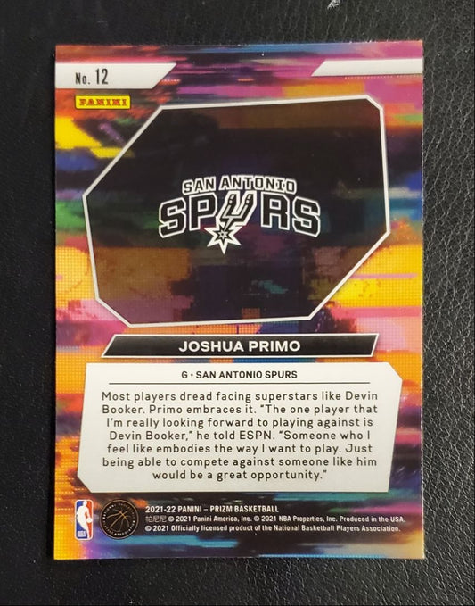 2021 Panini Prizm Instant Impact Joshua Primo