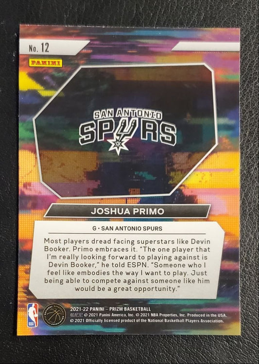 2021 Panini Prizm Instant Impact Joshua Primo