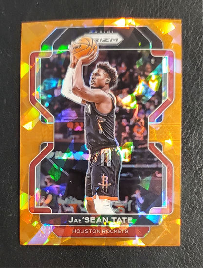 2021 Panini Prizm Orange Cracked Ice Jae'Sean Tate