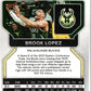 2021 Panini Prizm Silver Prizm Brook Lopez
