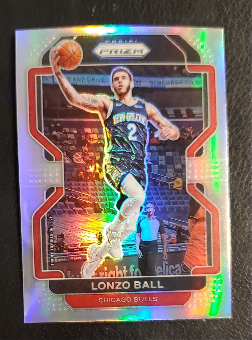 2021 Panini Prizm Silver Prizm Lonzo Ball