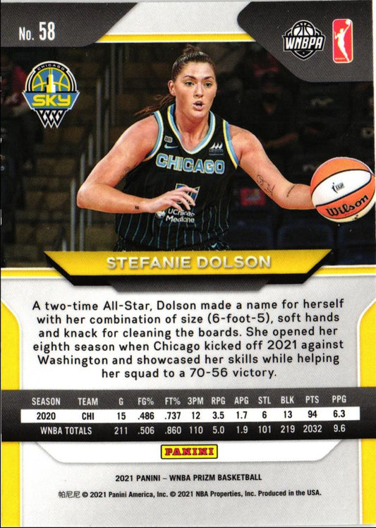 2021 Panini Prizm WNBA Stefanie Dolson