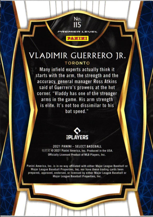 2021 Panini Select Vladimir Guerrero Jr.