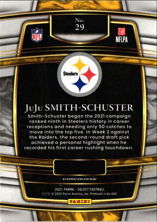 2021 Panini Select JuJu Smith-Schuster