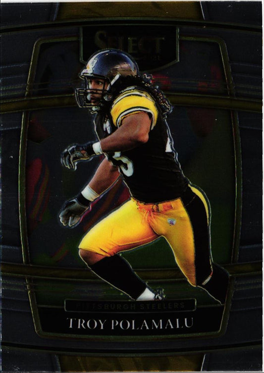 2021 Panini Select Troy Polamalu