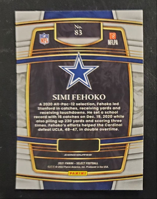 2021 Panini Select Simi Fehoko