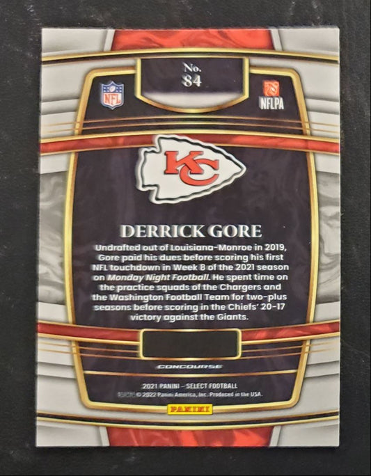 2021 Panini Select Derrick Gore