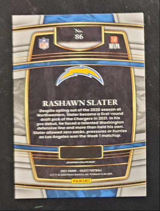 2021 Panini Select Rashawn Slater